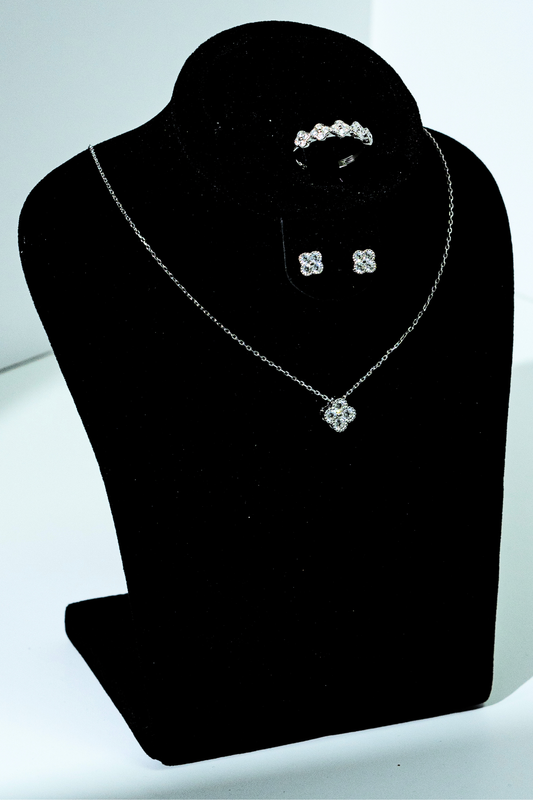 Diamanta Orange Jewelry Set