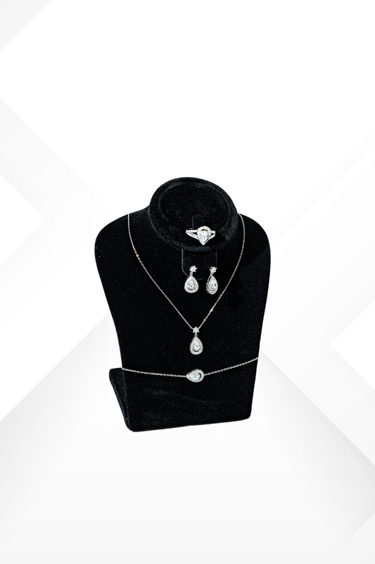 Aria Black Jewelry Set