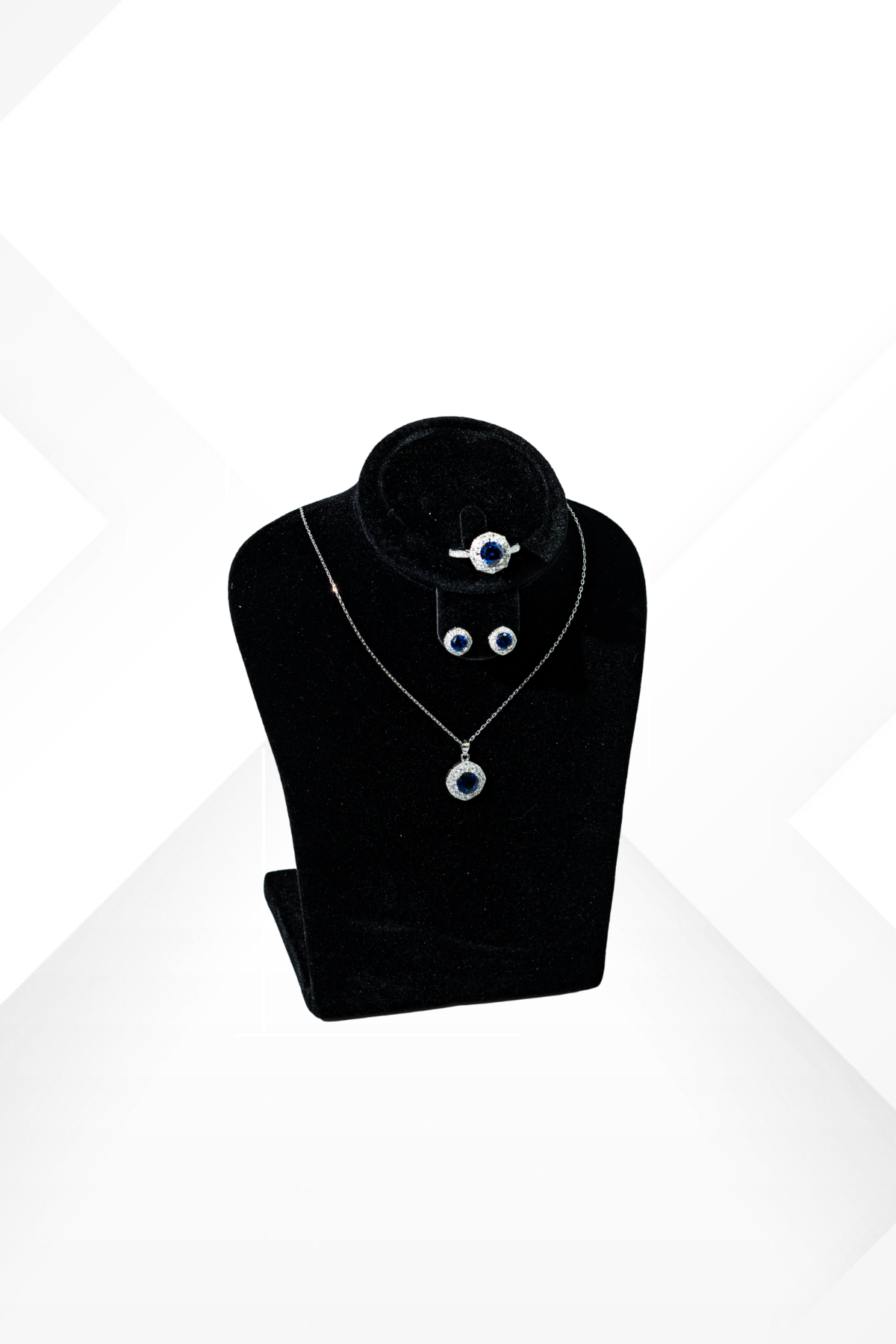 Diamanta Blue Jewelry Set
