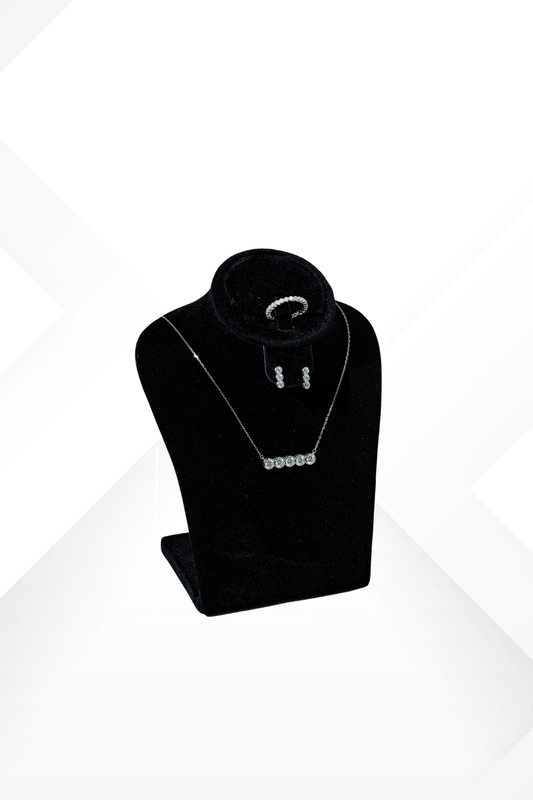 Emera Black Jewelry Set