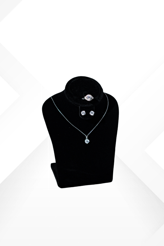 Firenze Black Jewelry Set