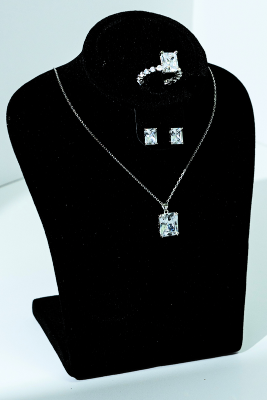 Lorena Light Blue Jewelry Set