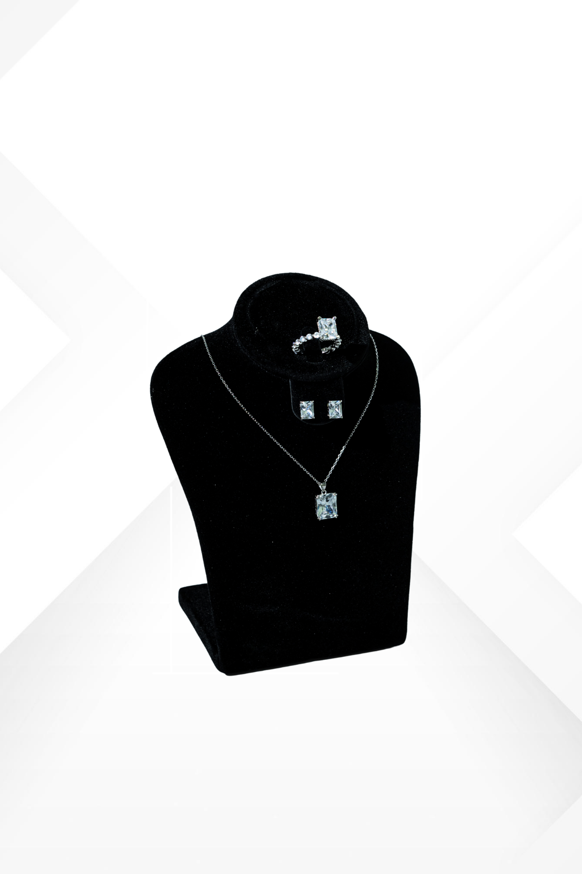 Lorena Light Blue Jewelry Set