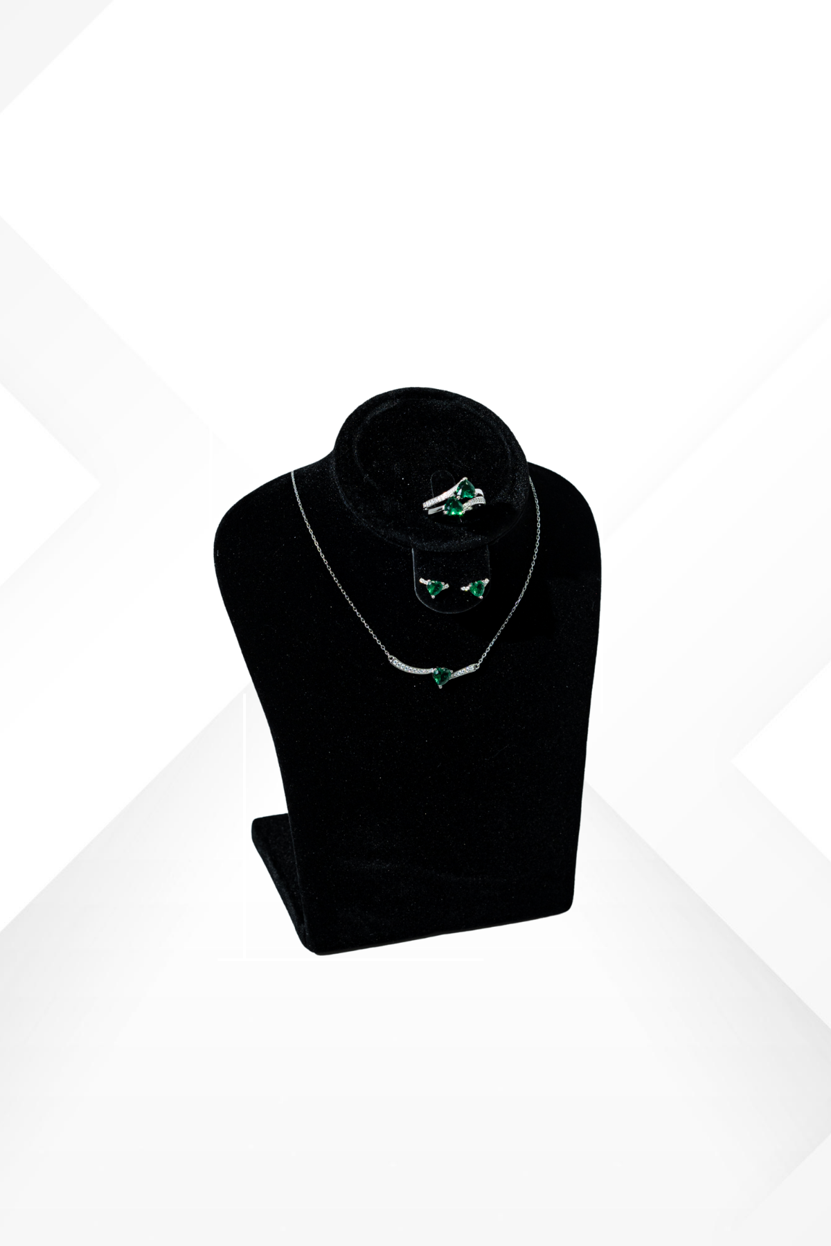 Lusso Kelly Green Jewelry Set